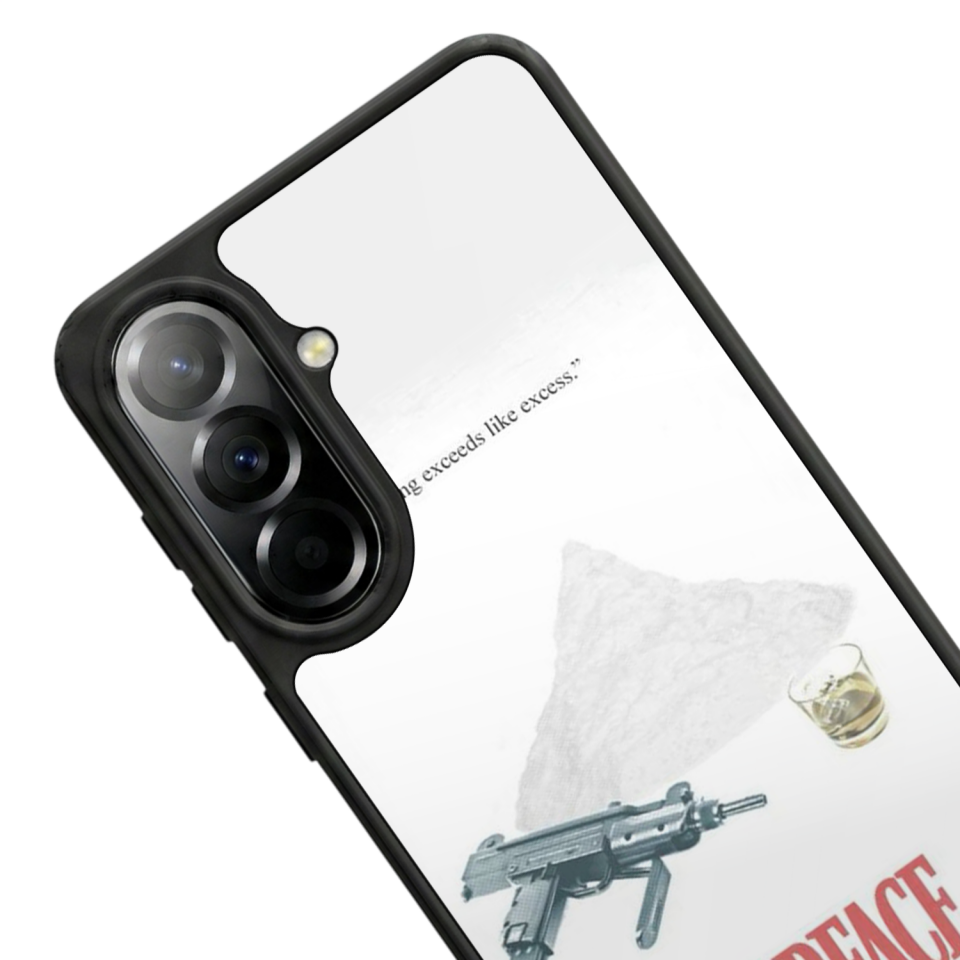 Samsung Galaxy A37 Uyumlu Scarface Tasarımlı Glossy Premium Kılıf