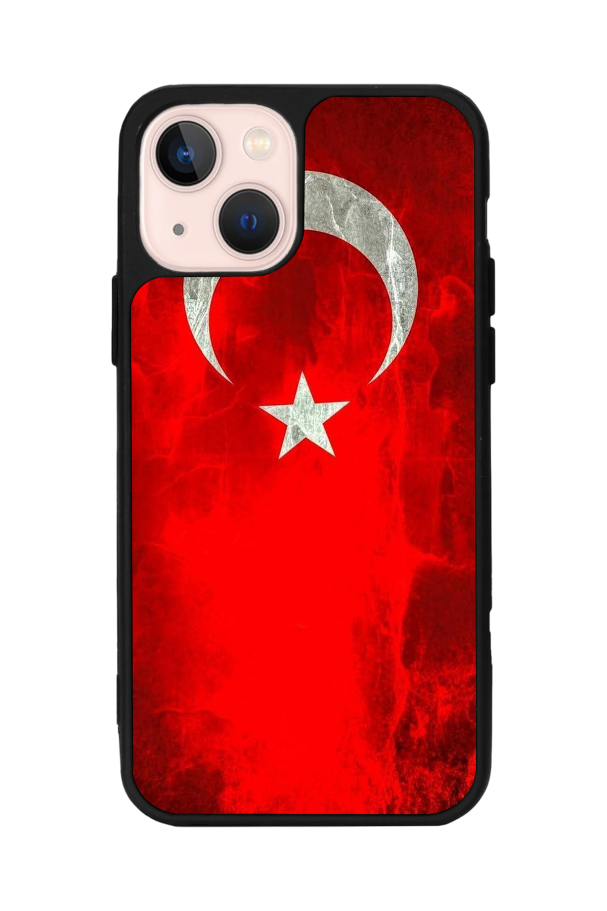 iPhone 15 Uyumlu Türk Bayragi Tasarımlı Glossy Premium Kılıf