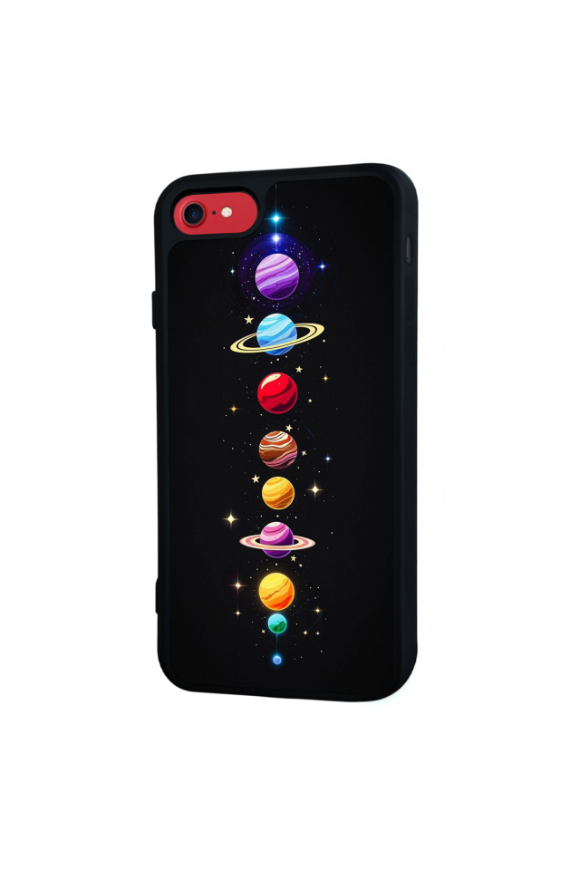 iPhone 7 Uyumlu Uzay Tasarımlı Glossy Premium Kılıf