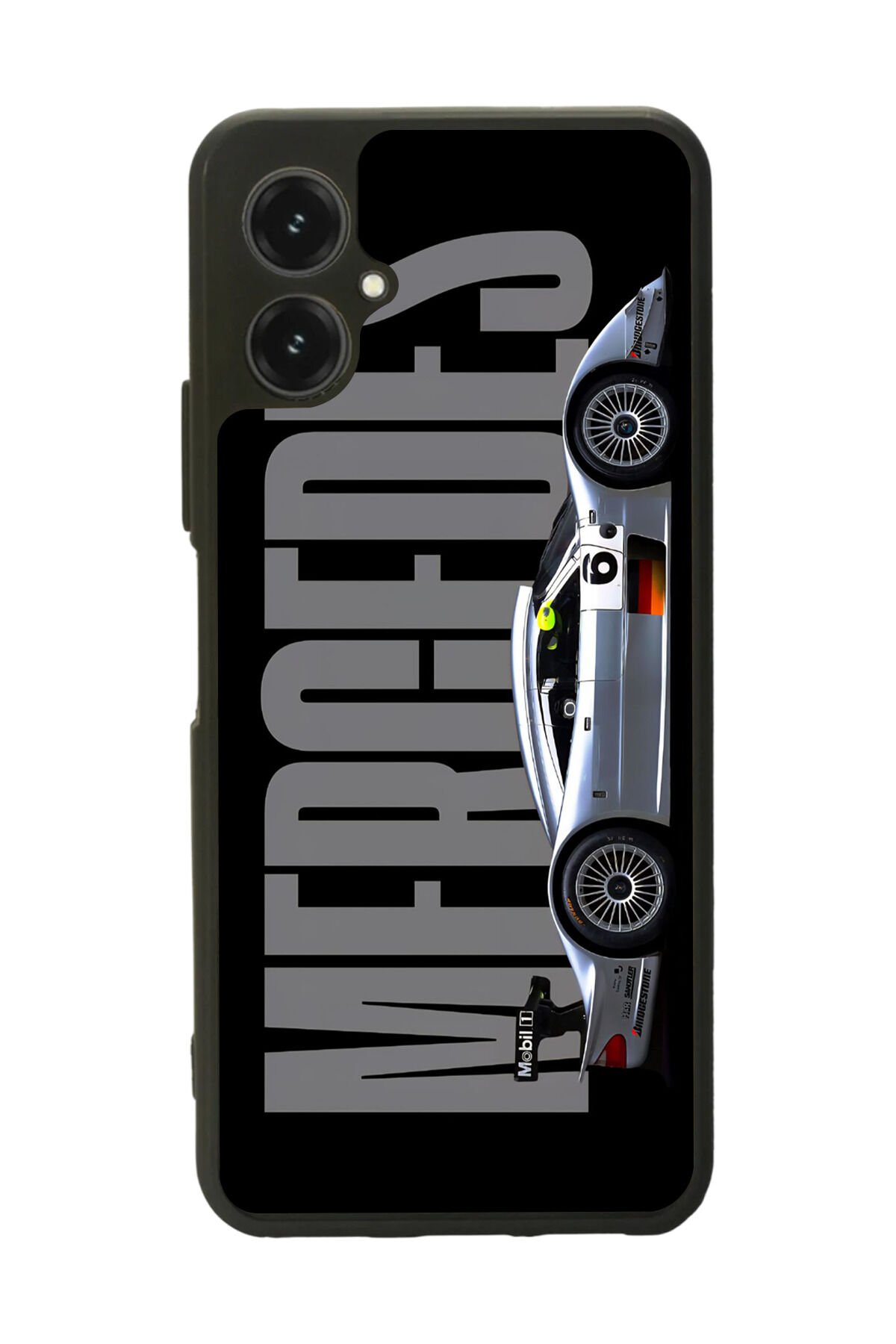 Omix X5 Uyumlu Mercedes Tasarımlı Glossy Premium Kılıf