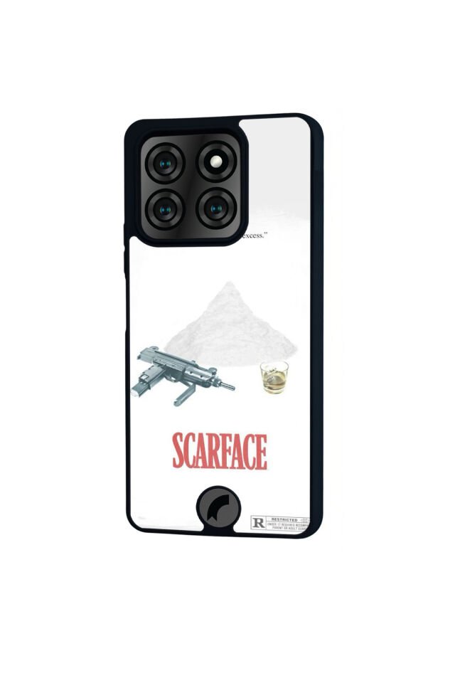 Reeder S71 Uyumlu Scarface Tasarımlı Glossy Premium Kılıf