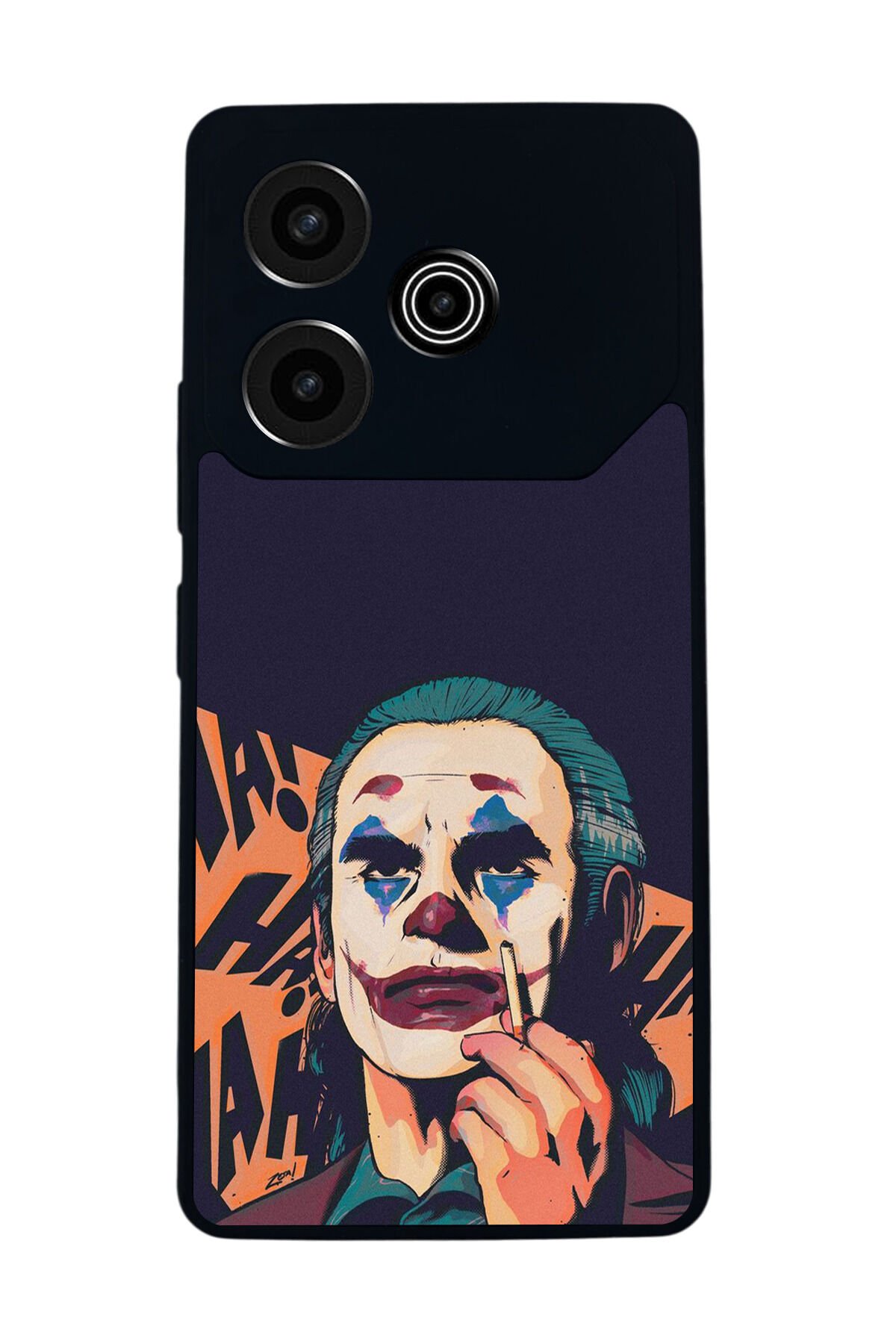 Tecno Pova 6 Uyumlu Joker Tasarımlı Glossy Premium Kılıf