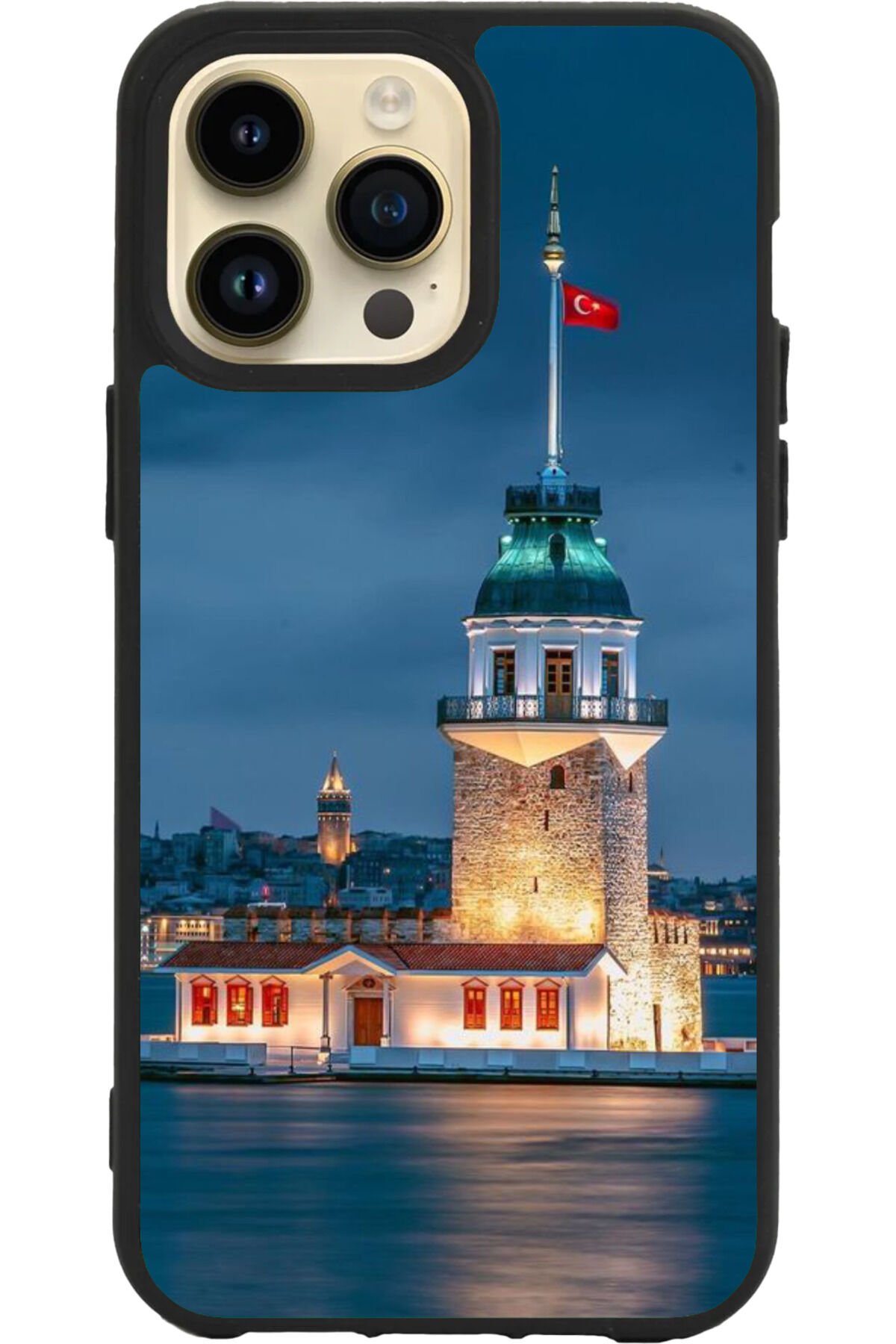 Apple iPhone 16 Pro Siyah Silikon Kılıf Çiziklere ve Darbelere Karşı Koruma