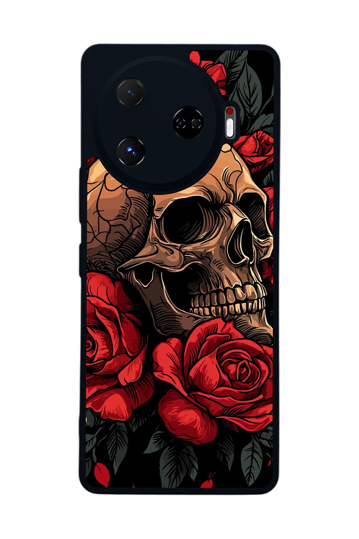 Tecno Camon 30 Pro Uyumlu KuruKafa Tasarımlı Glossy Premium Kılıf