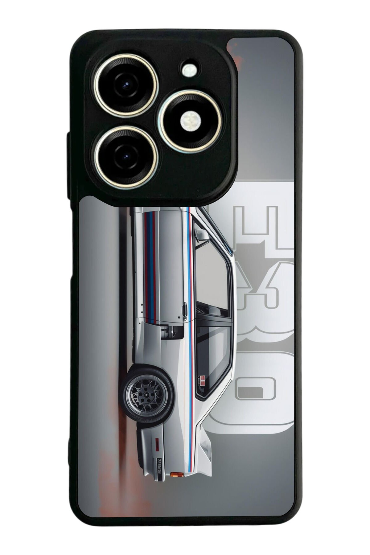 Infınıx Smart 8 Pro Uyumlu BMW Tasarımlı Glossy Premium Kılıf