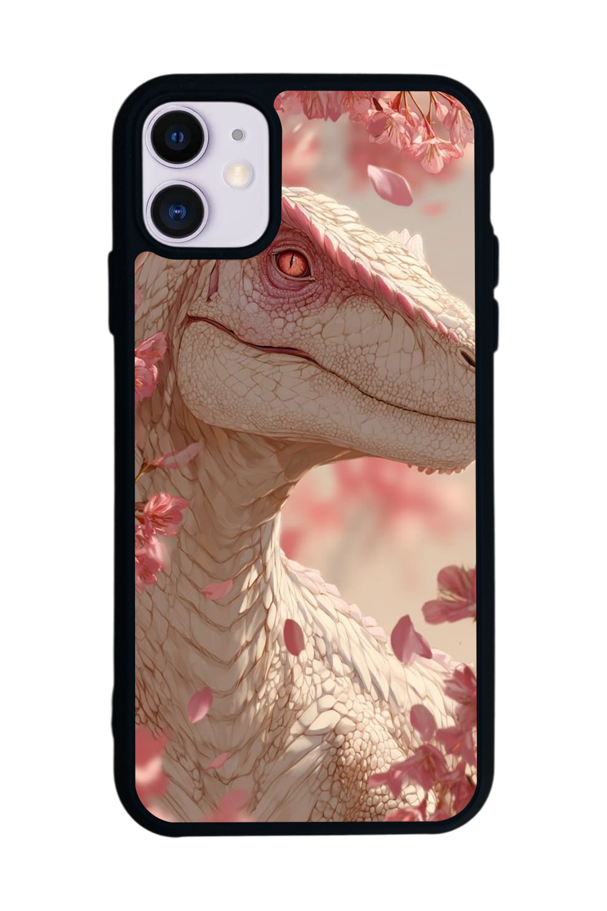 iPhone 11 Uyumlu Dinazor Tasarımlı Glossy Premium Kılıf