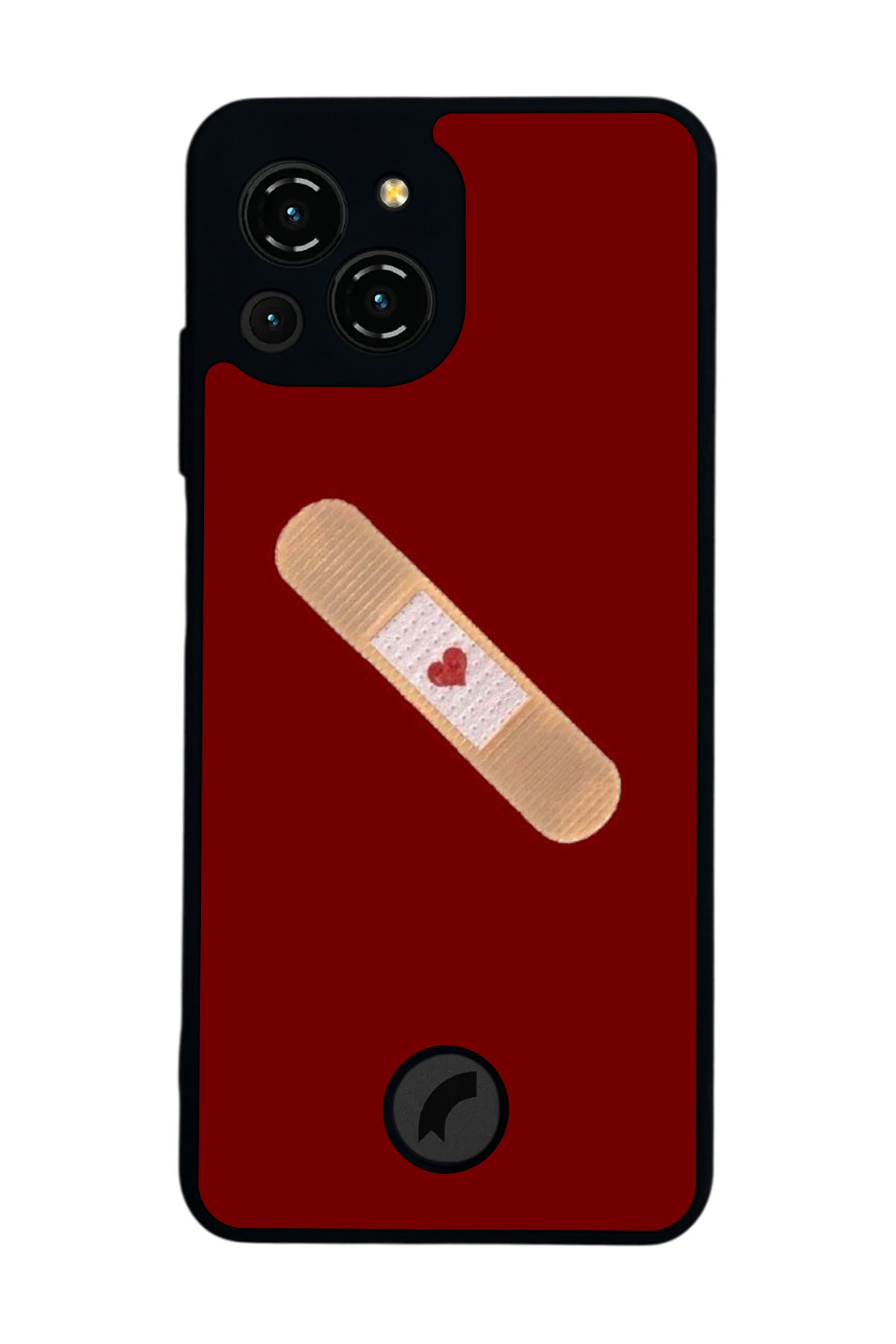 Reeder S23 Pro Max Uyumlu Kalp Love Tasarımlı Glossy Premium Kılıf