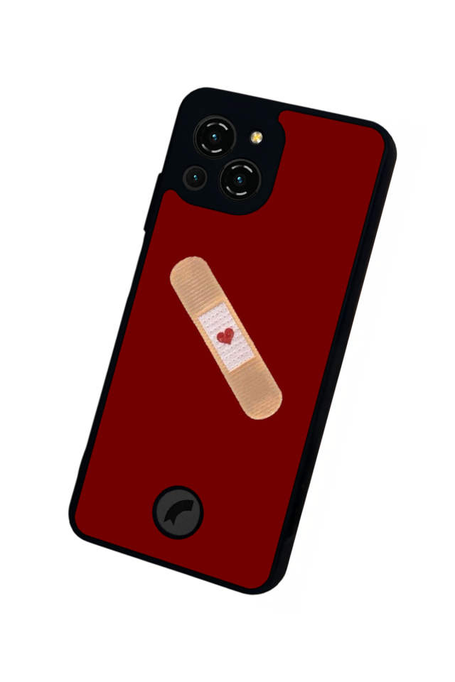 Reeder S23 Pro Max Uyumlu Kalp Love Tasarımlı Glossy Premium Kılıf