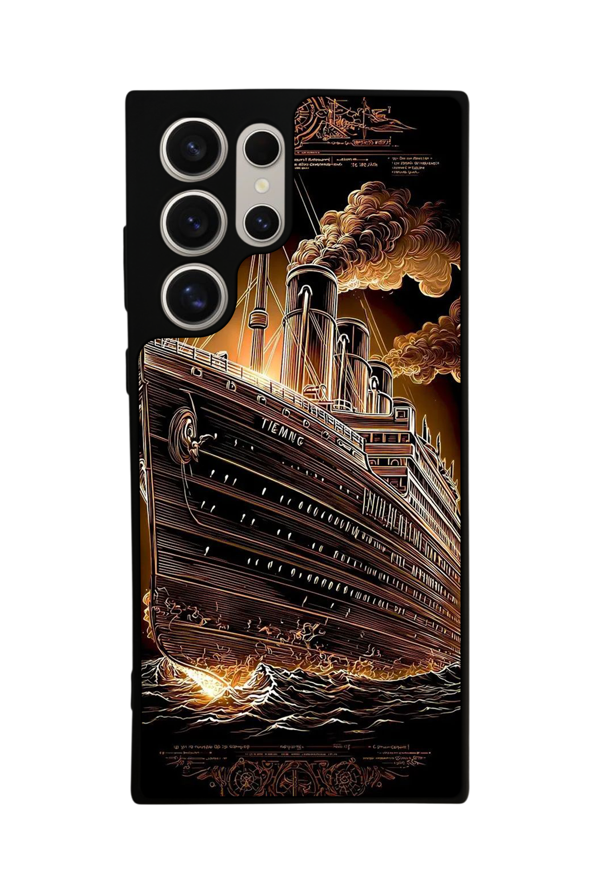 Samsung Galaxy S24 Ultra Uyumlu Korsan Tasarımlı Glossy Premium Kılıf