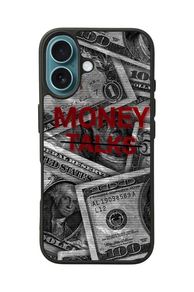 iPhone 16 Plus Uyumlu Money Para Tasarımlı Glossy Premium Kılıf
