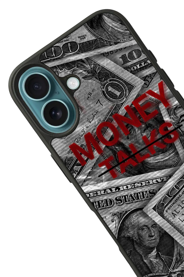 iPhone 16 Plus Uyumlu Money Para Tasarımlı Glossy Premium Kılıf