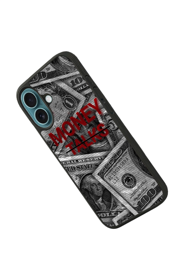 iPhone 16 Plus Uyumlu Money Para Tasarımlı Glossy Premium Kılıf