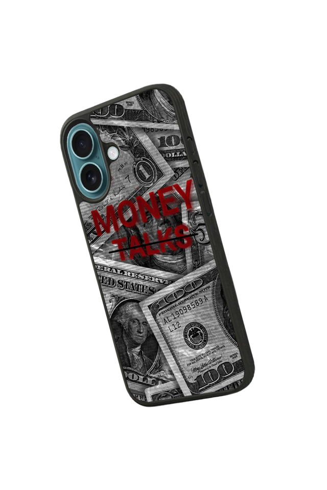 iPhone 16 Plus Uyumlu Money Para Tasarımlı Glossy Premium Kılıf