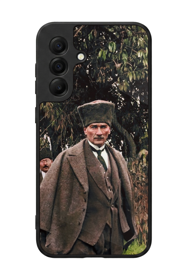 Samsung Galaxy A17 Uyumlu Mustafa Kemal Ataturk Tasarımlı Glossy Premium Kılıf