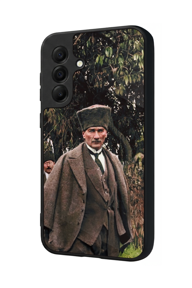 Samsung Galaxy A17 Uyumlu Mustafa Kemal Ataturk Tasarımlı Glossy Premium Kılıf