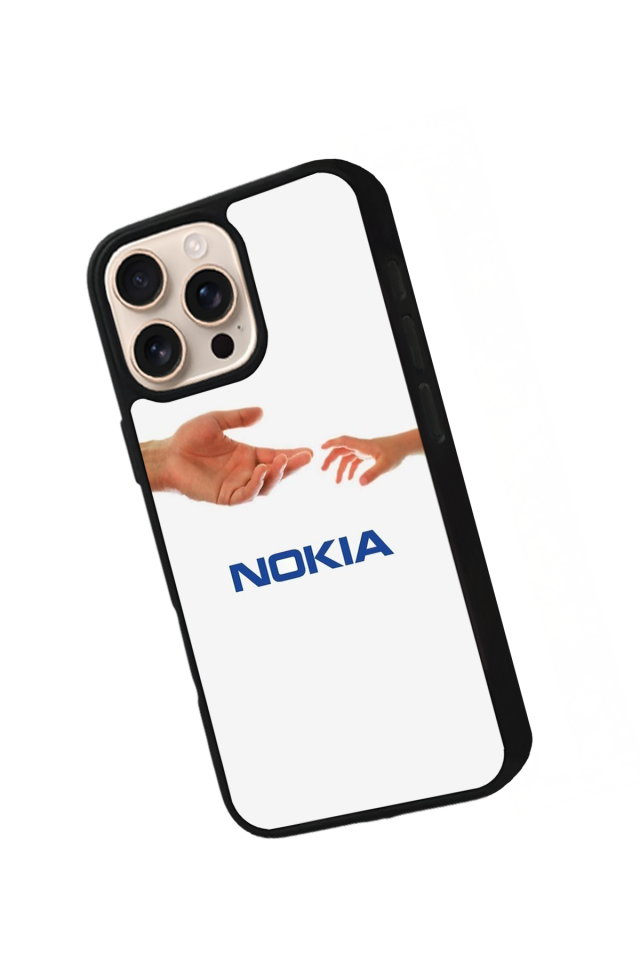iPhone 14 Pro Max Uyumlu Nokia Tasarımlı Glossy Premium Kılıf