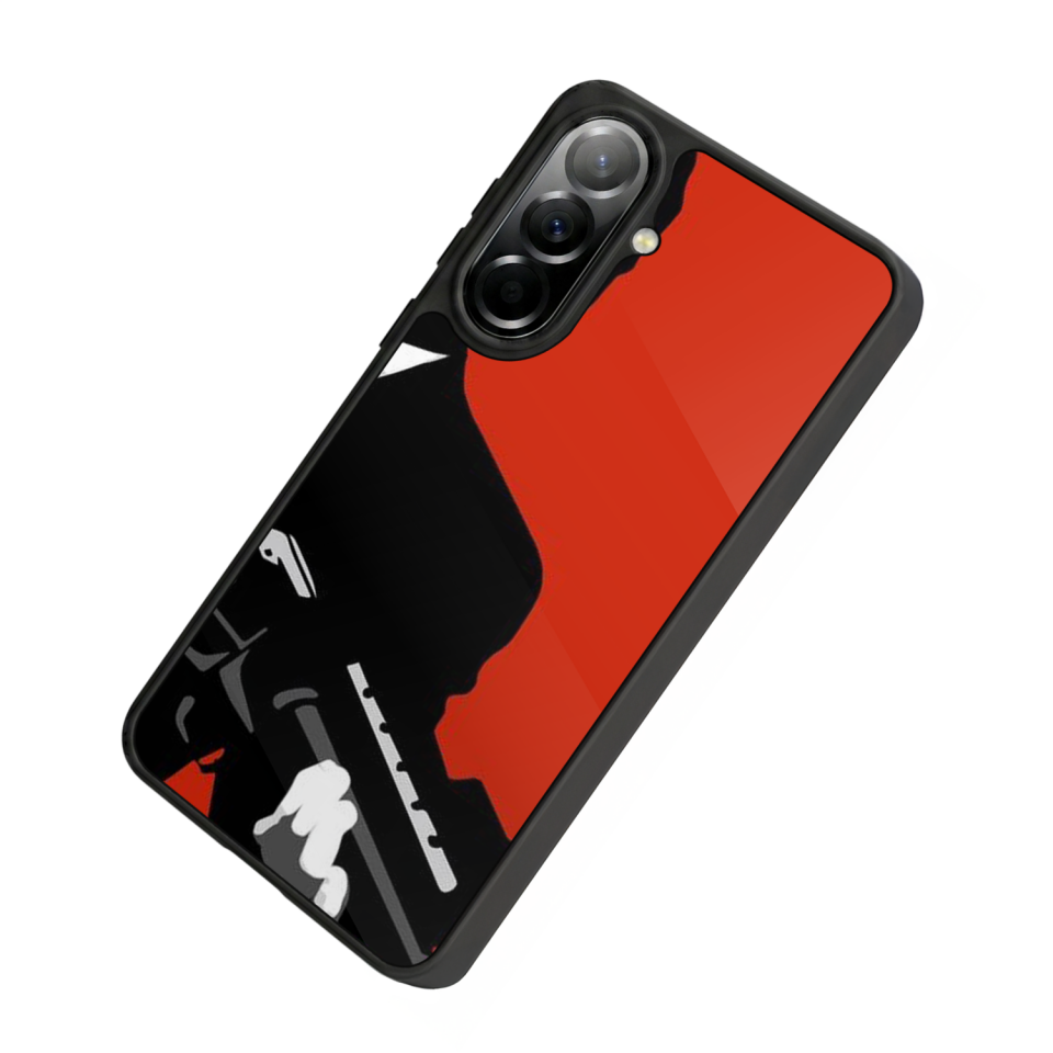 Samsung Galaxy A37 Uyumlu Scarface Tasarımlı Glossy Premium Kılıf