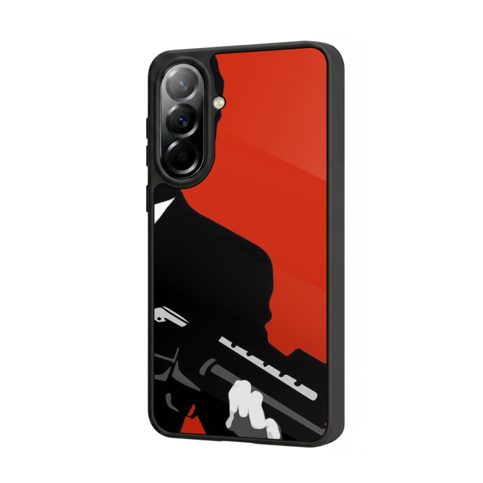 Samsung Galaxy A37 Uyumlu Scarface Tasarımlı Glossy Premium Kılıf