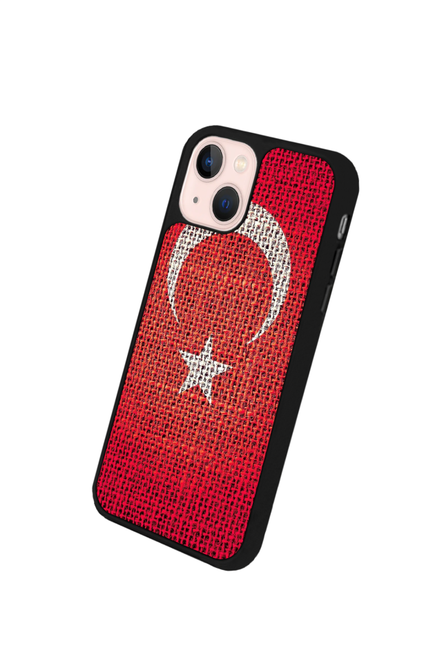 iPhone 15 Uyumlu Türk Bayragi Tasarımlı Glossy Premium Kılıf