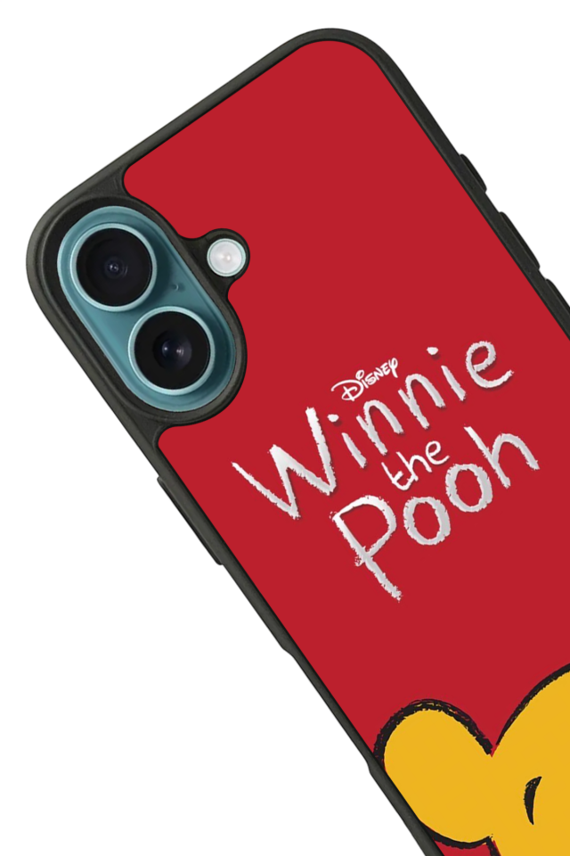 iPhone 16 Uyumlu Winnie Tasarımlı Glossy Premium Kılıf