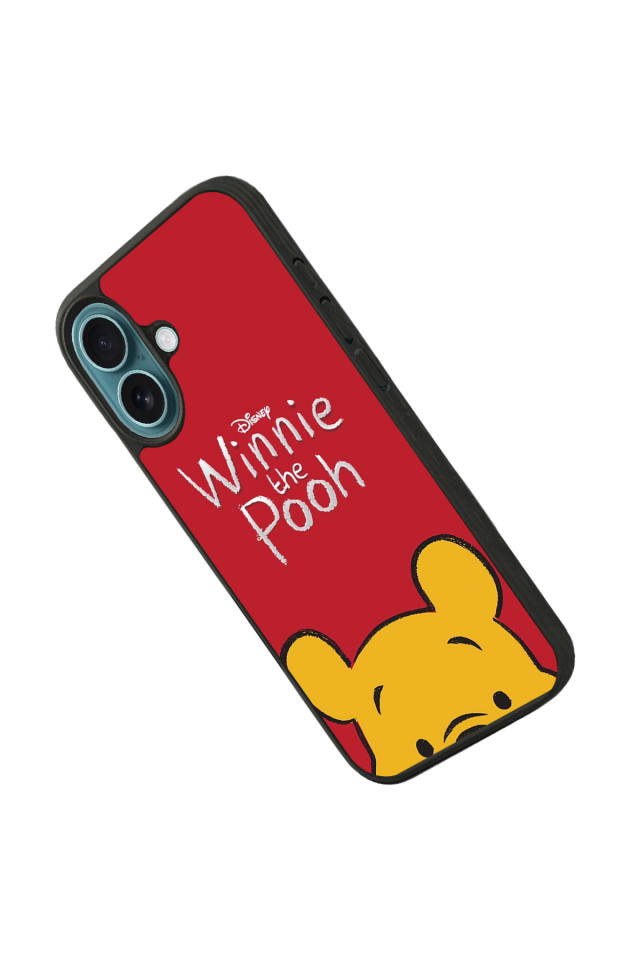 iPhone 16 Uyumlu Winnie Tasarımlı Glossy Premium Kılıf