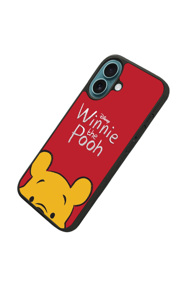 iPhone 16 Uyumlu Winnie Tasarımlı Glossy Premium Kılıf
