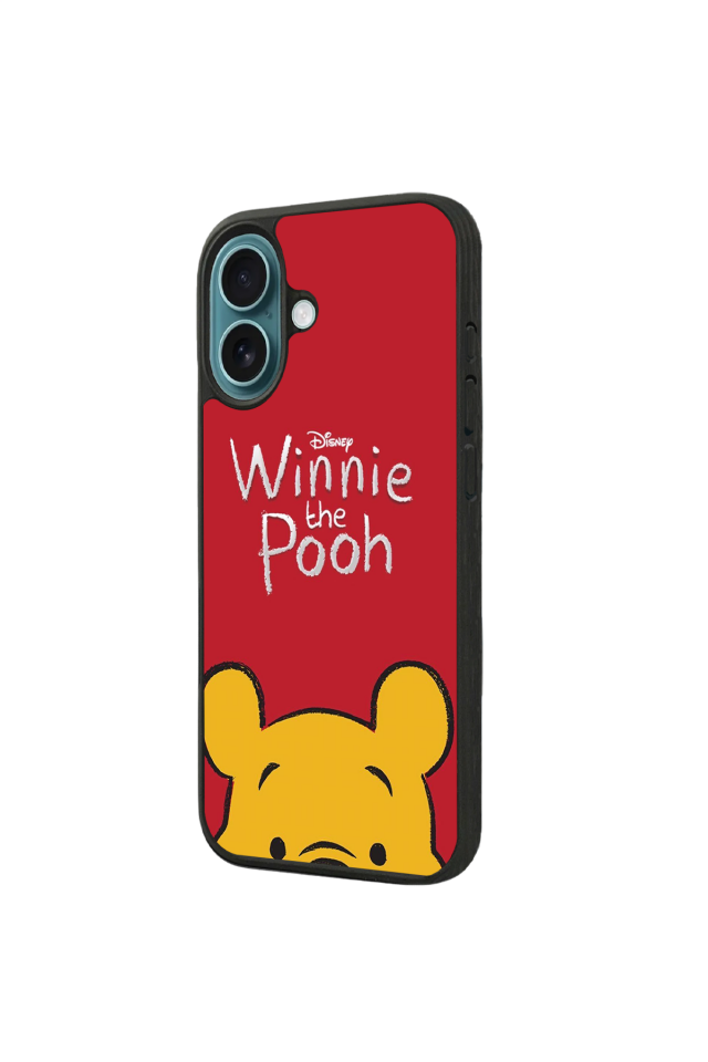 iPhone 16 Uyumlu Winnie Tasarımlı Glossy Premium Kılıf