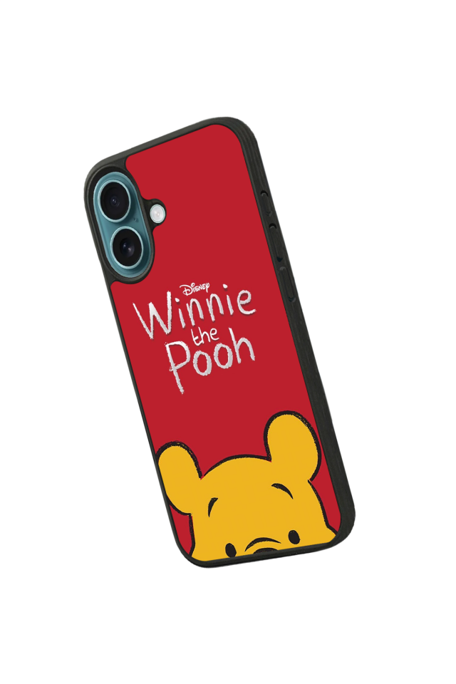 iPhone 16 Uyumlu Winnie Tasarımlı Glossy Premium Kılıf