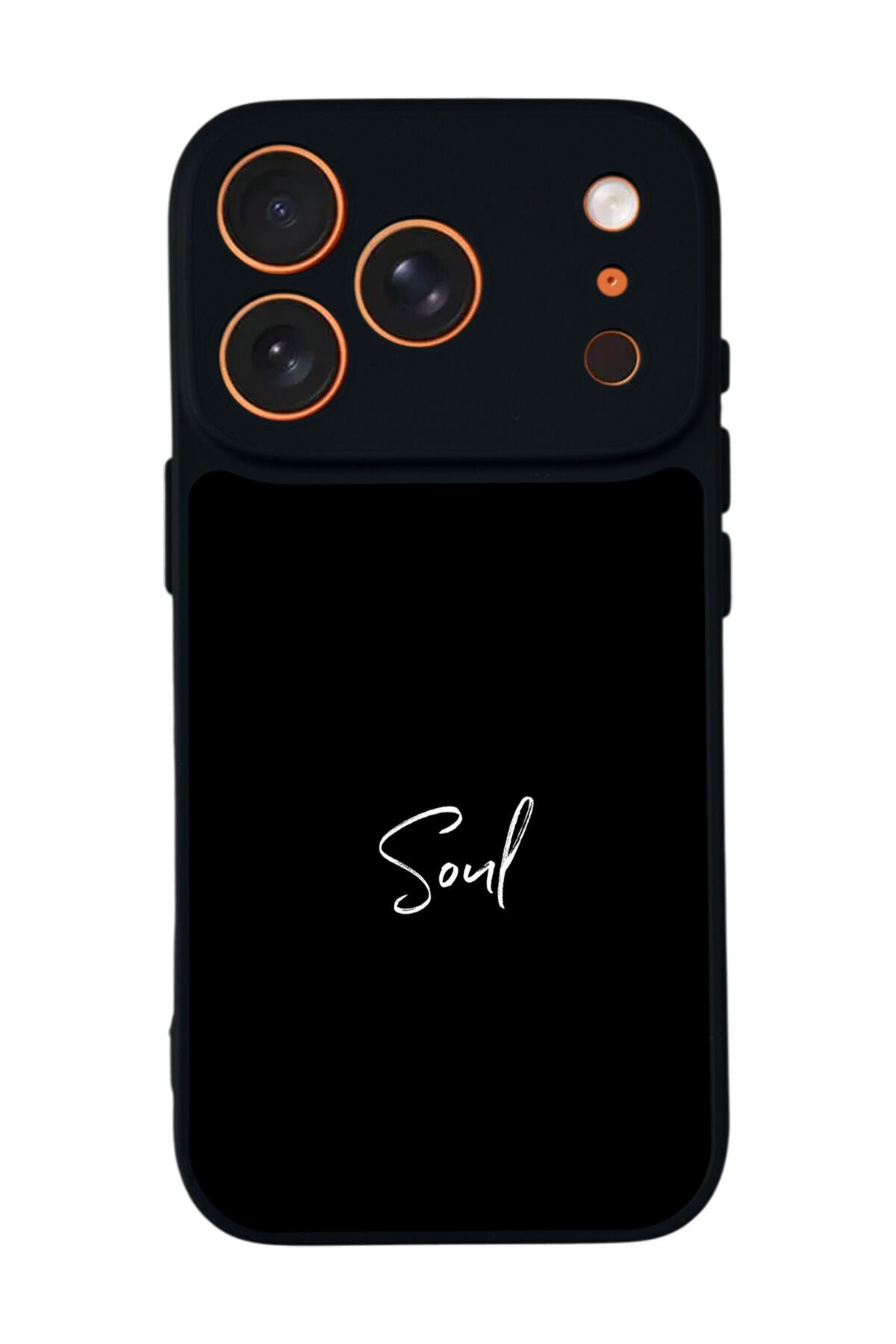 iPhone 17 Pro Uyumlu SOUL Tasarımlı Glossy Premium Kılıf