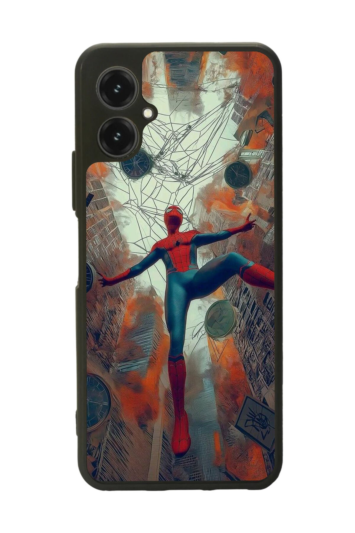 Omix X5 Uyumlu Spider Man ( Örümcek Adam ) Tasarımlı Glossy Premium Kılıf