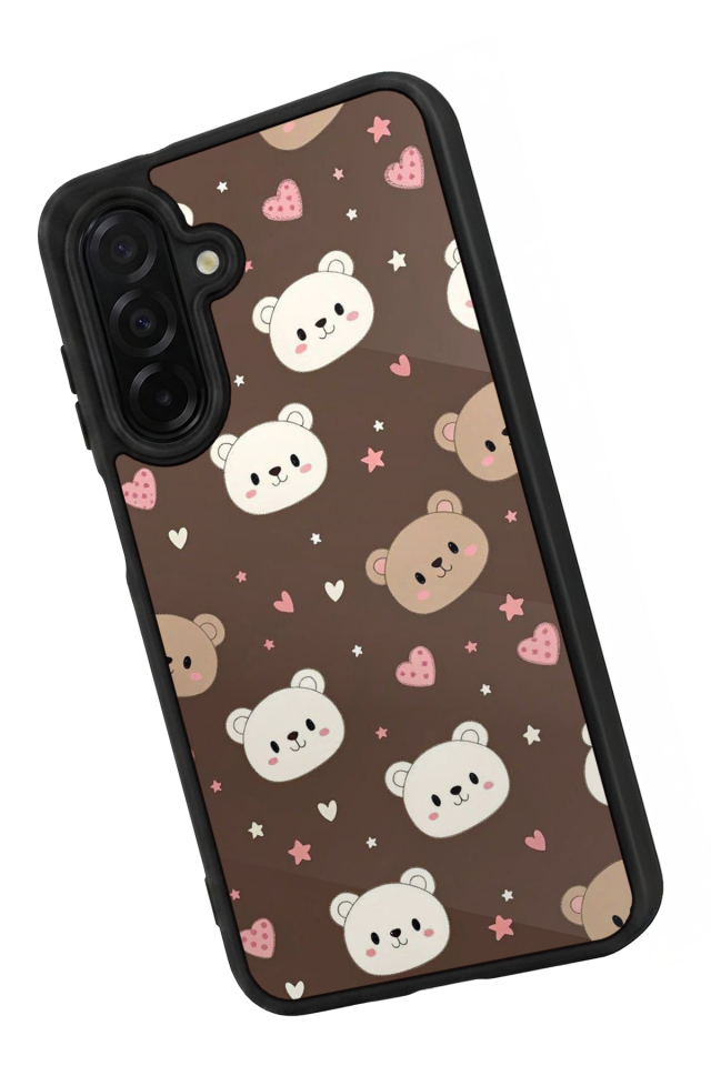 Samsung Galaxy A26 Uyumlu Ayı Tasarımlı Glossy Premium Kılıf