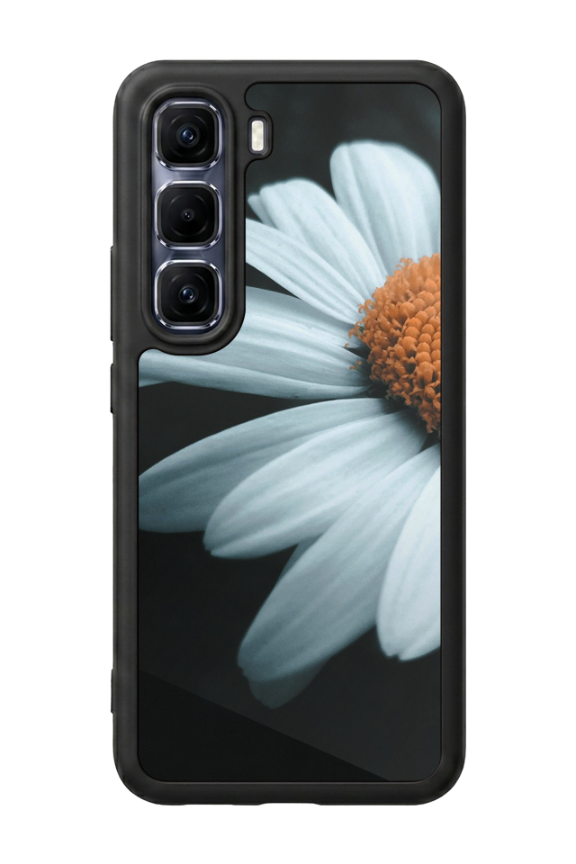 Infinix Hot 60 Pro Plus Uyumlu Cicek Tasarımlı Glossy Premium Kılıf