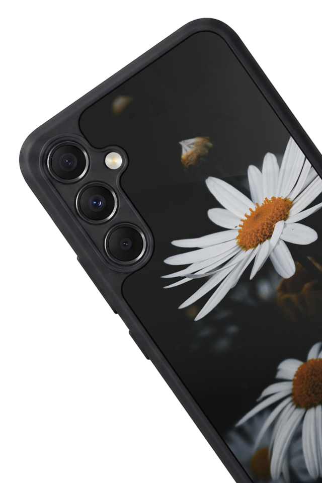Samsung Galaxy A34 Uyumlu Cicek Tasarımlı Glossy Premium Kılıf