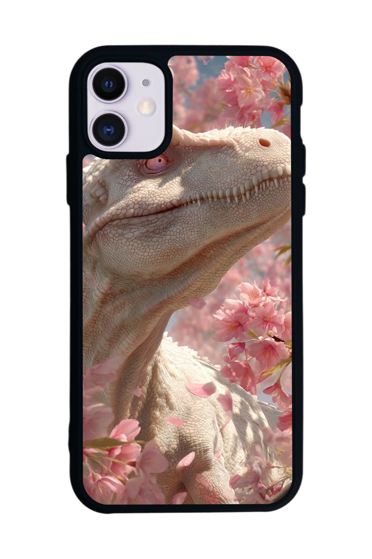 iPhone 11 Uyumlu Dinazor Tasarımlı Glossy Premium Kılıf