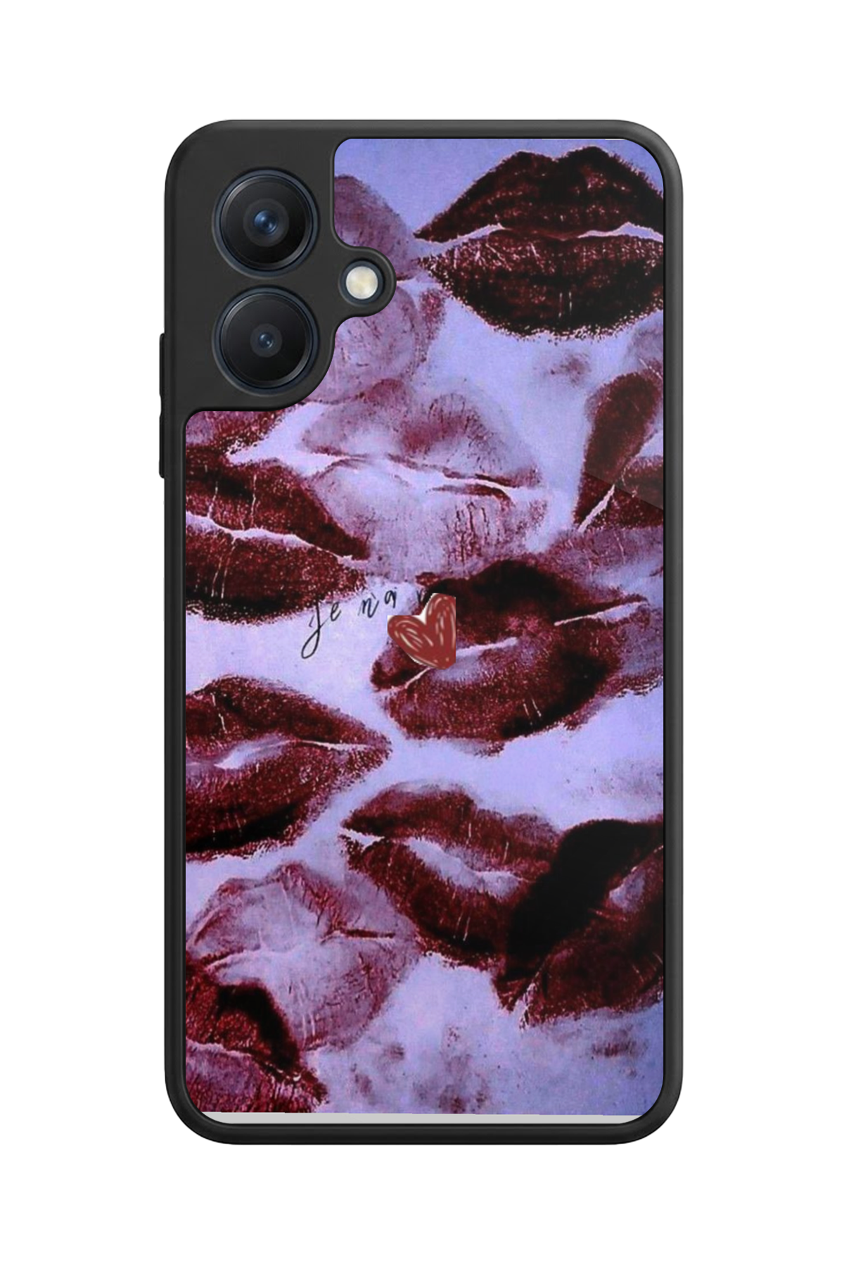 Samsung Galaxy A07 Uyumlu Dudak Tasarımlı Glossy Premium Kılıf