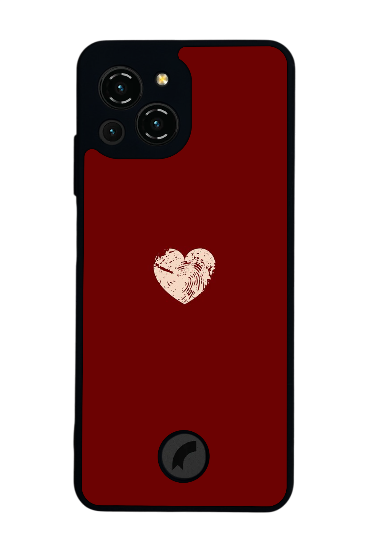 Reeder S23 Pro Max Uyumlu Kalp Love Tasarımlı Glossy Premium Kılıf