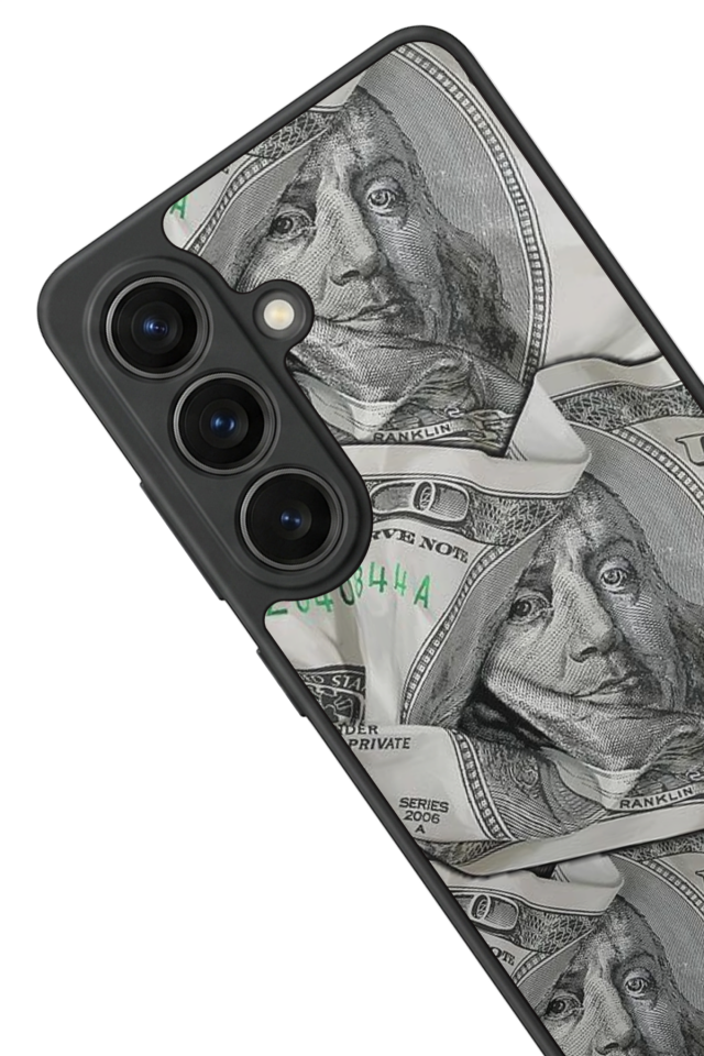 Samsung Galaxy S26 Uyumlu Money Para Tasarımlı Glossy Premium Kılıf