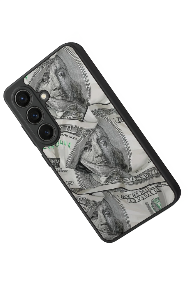 Samsung Galaxy S26 Uyumlu Money Para Tasarımlı Glossy Premium Kılıf
