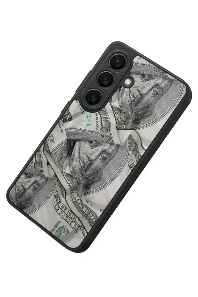 Samsung Galaxy S26 Uyumlu Money Para Tasarımlı Glossy Premium Kılıf