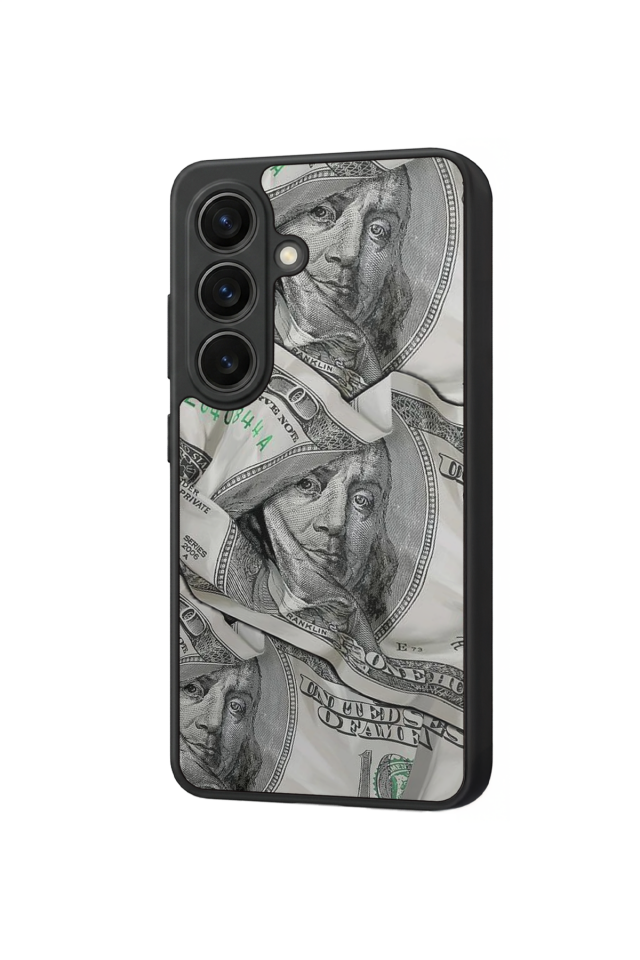 Samsung Galaxy S26 Uyumlu Money Para Tasarımlı Glossy Premium Kılıf