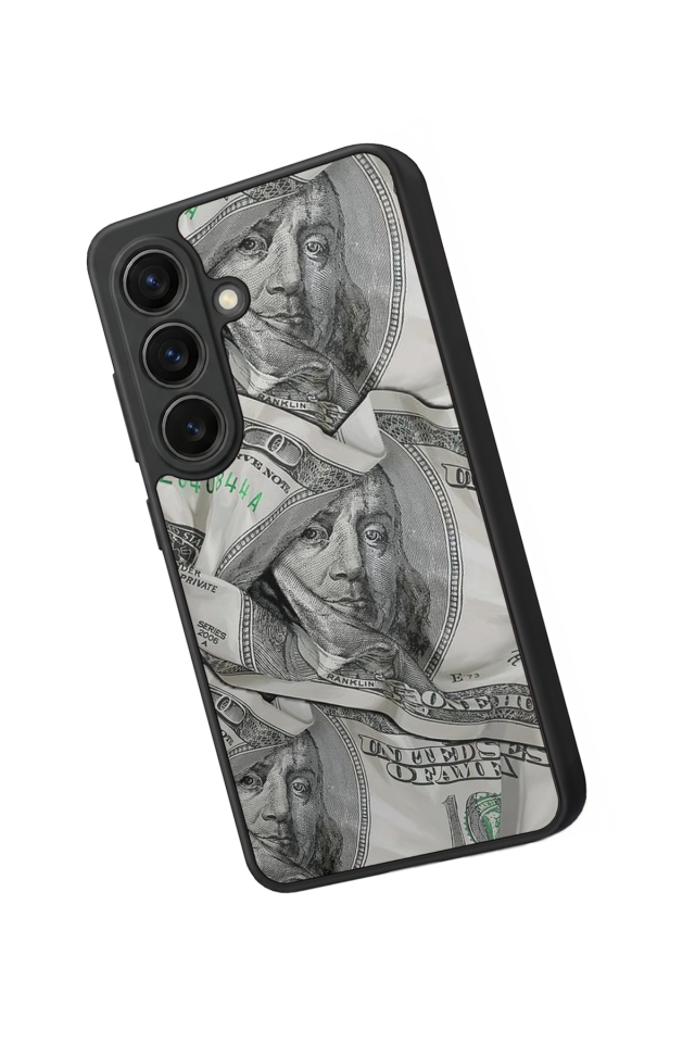 Samsung Galaxy S26 Uyumlu Money Para Tasarımlı Glossy Premium Kılıf