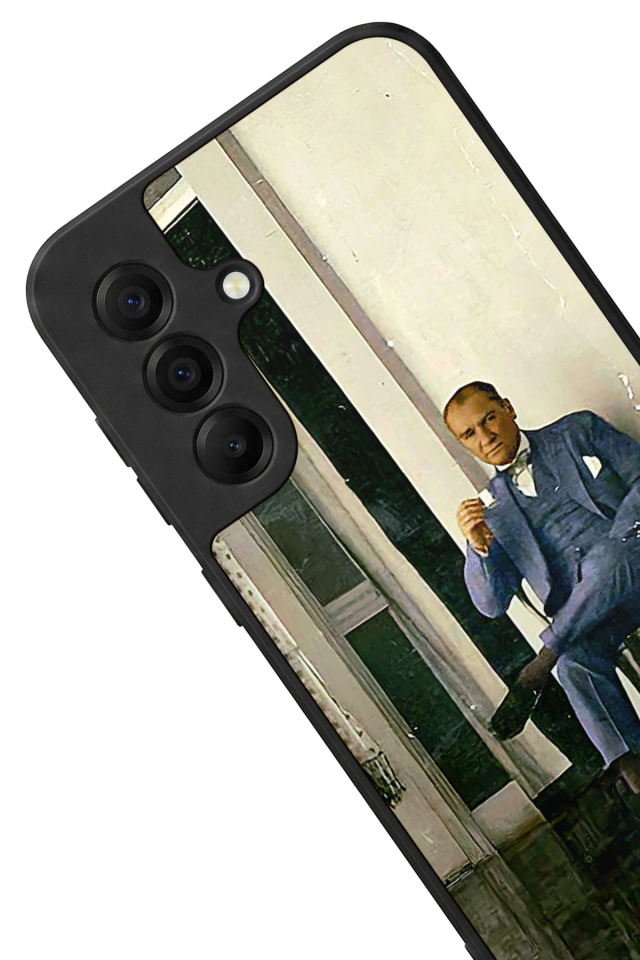 Samsung Galaxy A17 Uyumlu Mustafa Kemal Ataturk Tasarımlı Glossy Premium Kılıf