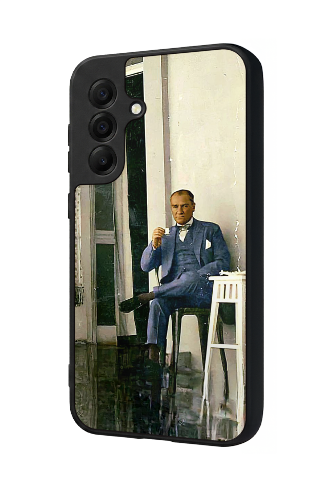 Samsung Galaxy A17 Uyumlu Mustafa Kemal Ataturk Tasarımlı Glossy Premium Kılıf