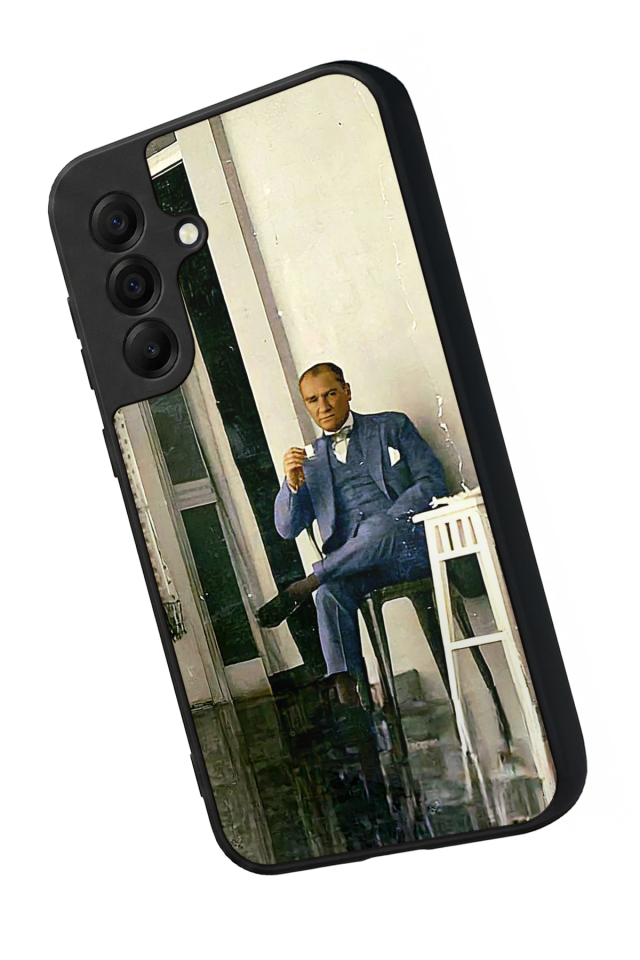 Samsung Galaxy A17 Uyumlu Mustafa Kemal Ataturk Tasarımlı Glossy Premium Kılıf