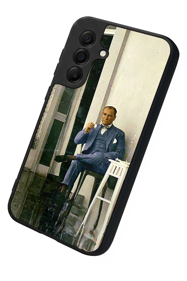 Samsung Galaxy A17 Uyumlu Mustafa Kemal Ataturk Tasarımlı Glossy Premium Kılıf