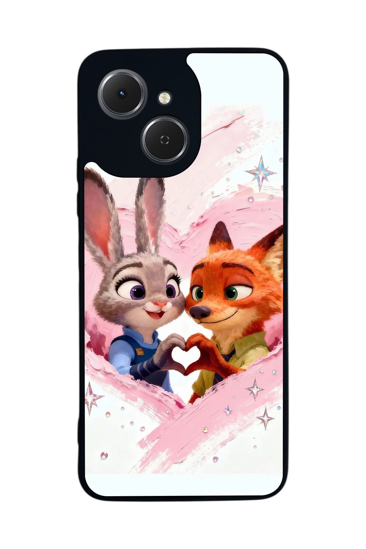 Tecno Spark 40C Uyumlu Zootropolis Tasarımlı Glossy Premium Kılıf