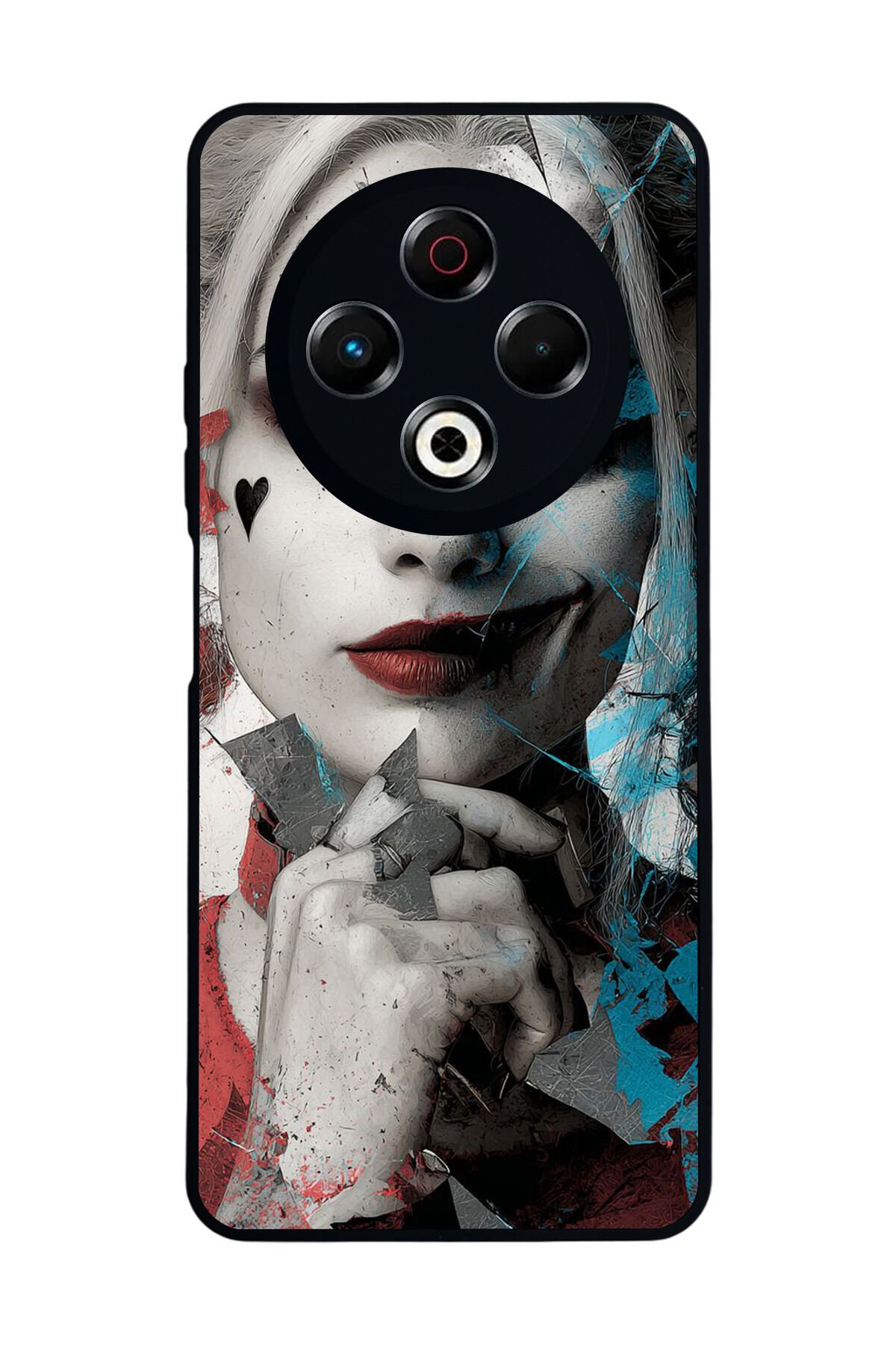 Tecno Spark 30 Uyumlu HarleyQueen Tasarımlı Glossy Premium Kılıf