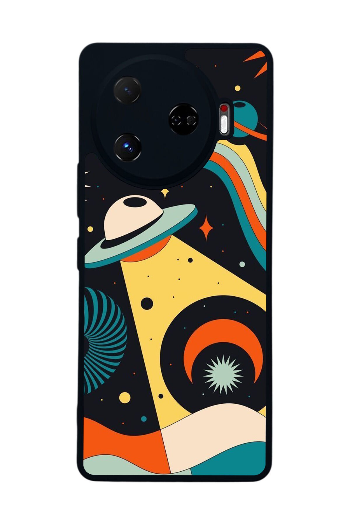 Tecno Camon 30 Pro Uyumlu Uzay Tasarımlı Glossy Premium Kılıf
