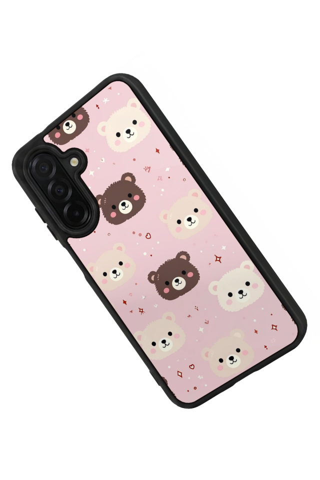 Samsung Galaxy A26 Uyumlu Ayı Tasarımlı Glossy Premium Kılıf