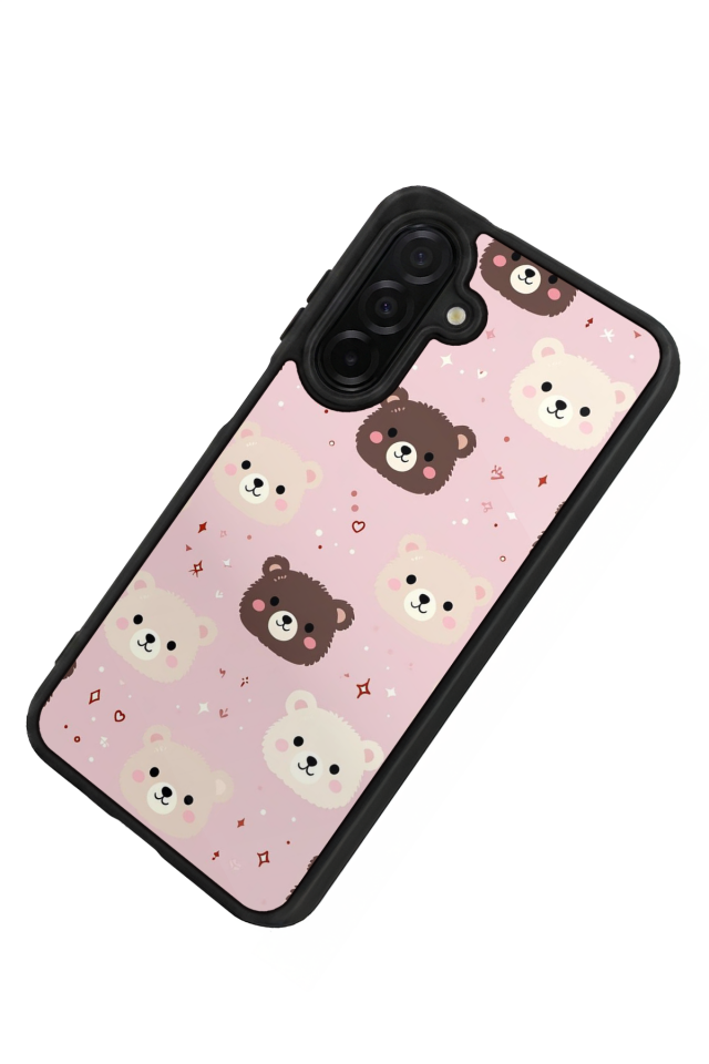 Samsung Galaxy A26 Uyumlu Ayı Tasarımlı Glossy Premium Kılıf